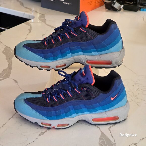 Nike Air Max 95 'University Blue' 2014 Men Size 12 - Picture 2 of 8
